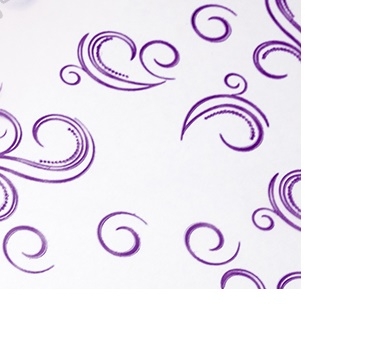 Пленка матовая на втулке "Феникс" фиолетовый