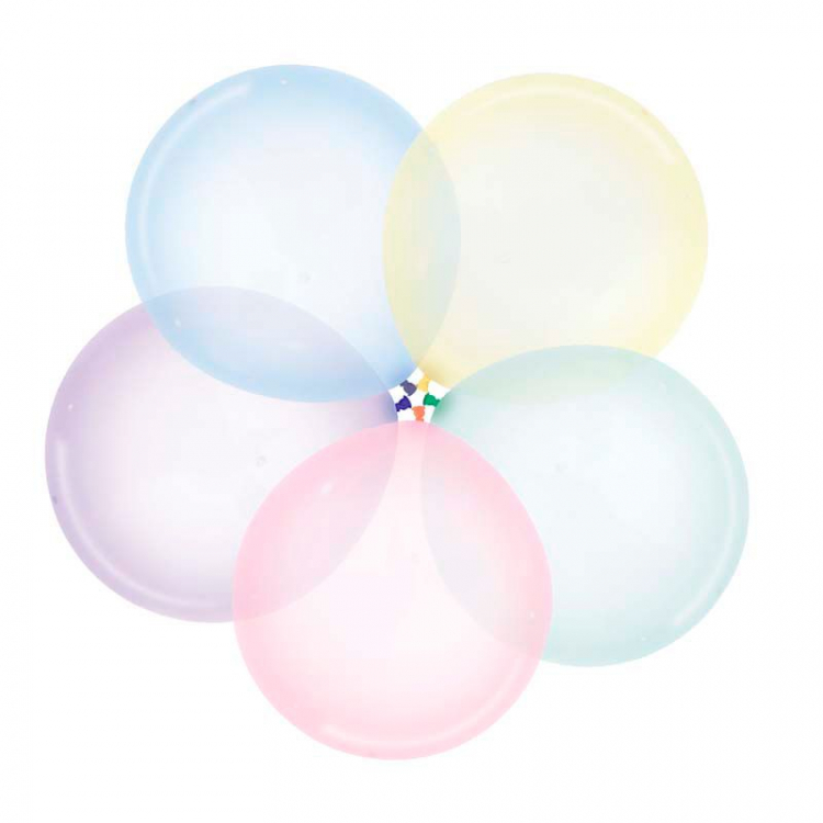 Шар Кристал Пастель Ассорти/ Assorted / 10 шт