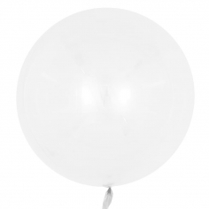 Шар Сфера 3D, Deco Bubble, Белый, Глянец (в упаковке)