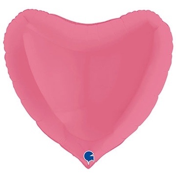 Шар Сердце, Розовый, Пастель / Bubble Gum (в упаковке)